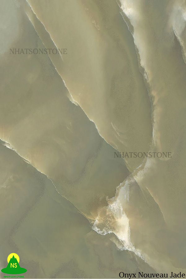 Đá xuyên sáng NSON076 - Onyx Nouveau Jade
