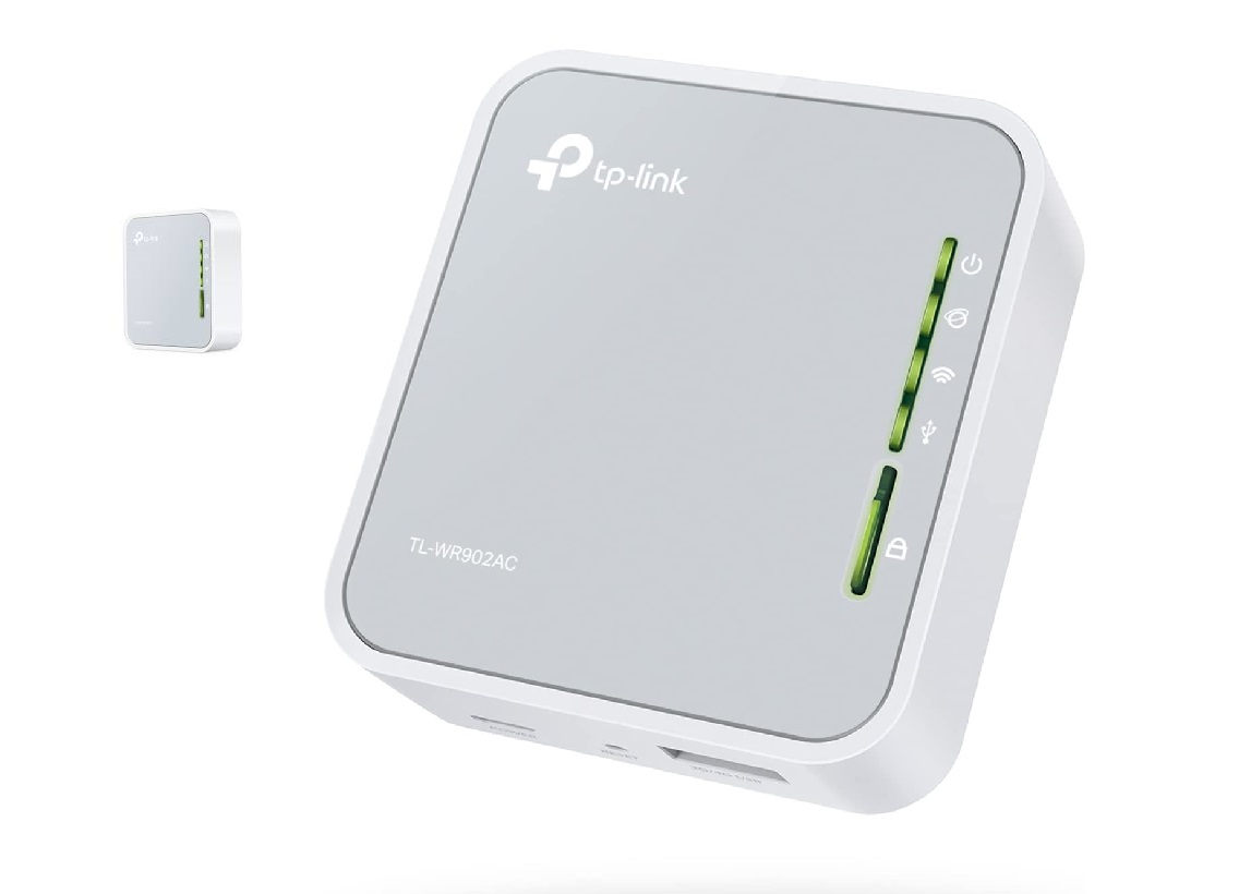 TP-Link TL-WR902AC AC 750 thiết kế nhỏ gọn, dễ dàng di chuyển