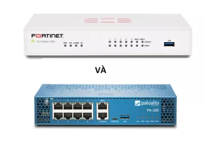 So sánh thiết bị Fortinet Fortigate FG-50E với PaloAlto PA-220
