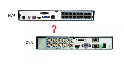 So sánh thiết bị đầu ghi hình DVR và PoE NVR