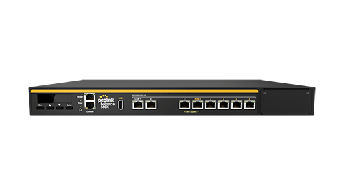 Peplink Balance 580X, 5x GE WAN ports and 3x GE LAN ports