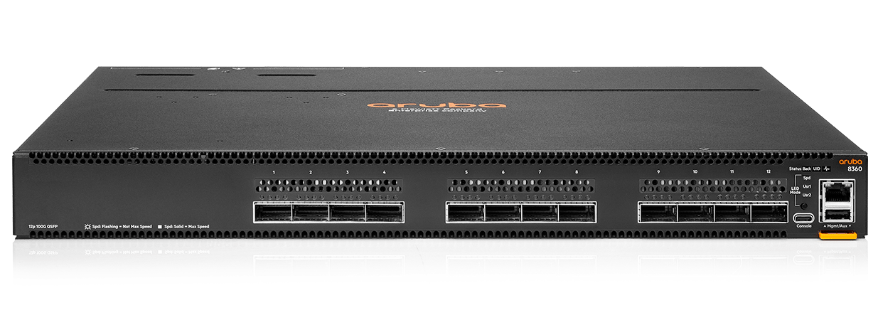 Switch Aruba 8360-12C Power-to-Port 3 Fans, 2 Power Supplies (JL709A)