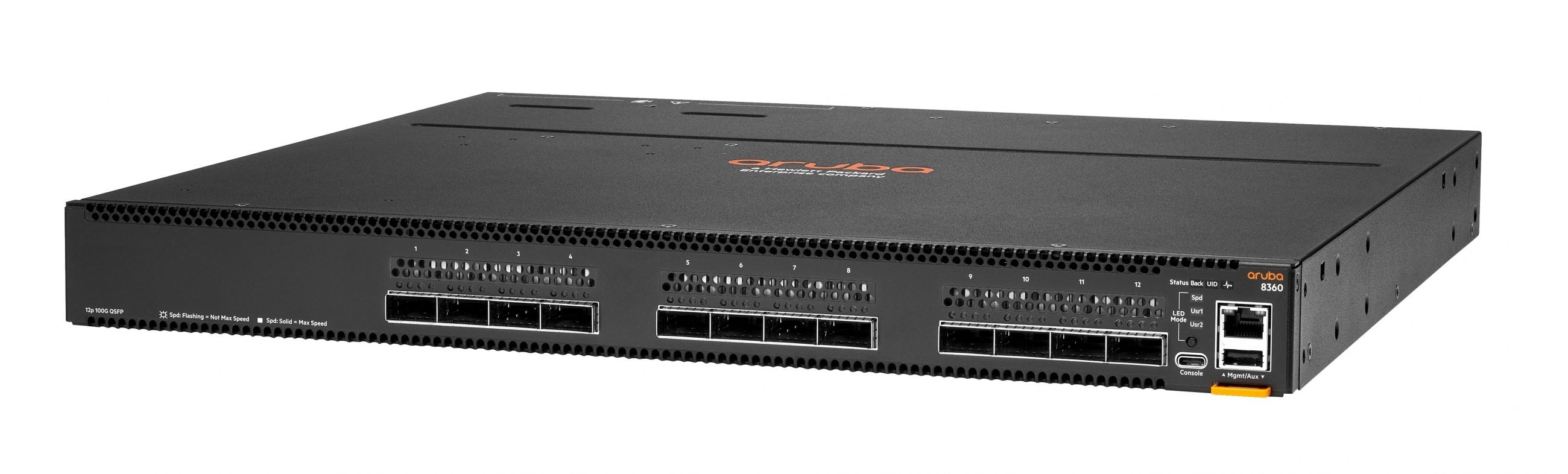 Switch Aruba 8360-12C Port-to-Power 3 Fans, 2 Power Supplies (JL708A)