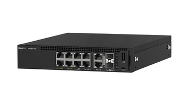 N1108P-ON Dell EMC PowerSwitch 8 Ports GE (4 PoE+ 75W), 2 Combo Uplink
