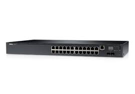 N1524 Dell EMC PowerSwitch 24 Ports GE, 4 SFP+ Slot Uplink