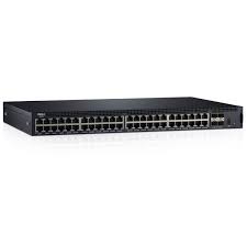 X1052P Dell EMC Networking 48 GbE ports (24 PoE+ 360W), 4 x 10Gb SFP+ ports