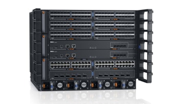 C9010 Dell Networking Switch 10 slot, includes 1x RPM, 1x AC PSU, 3x Fan Modules