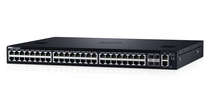 S3124 Dell EMC Networking 24 Ports GE RJ45, 2x SFP+ ports, 2 Combo Uplink