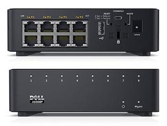 X1008P Bộ chia mạng Dell Networking 8 Ports PoE Switch