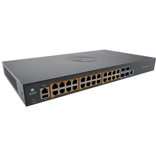 EX1028 Cambium cnMatrix Intelligent Ethernet Switch 24 Ports, 4 SFP Uplink