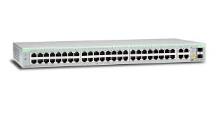 AT-FS750/52 Switch Allied Telesis 48 port 10/100TX + 2 port combo.