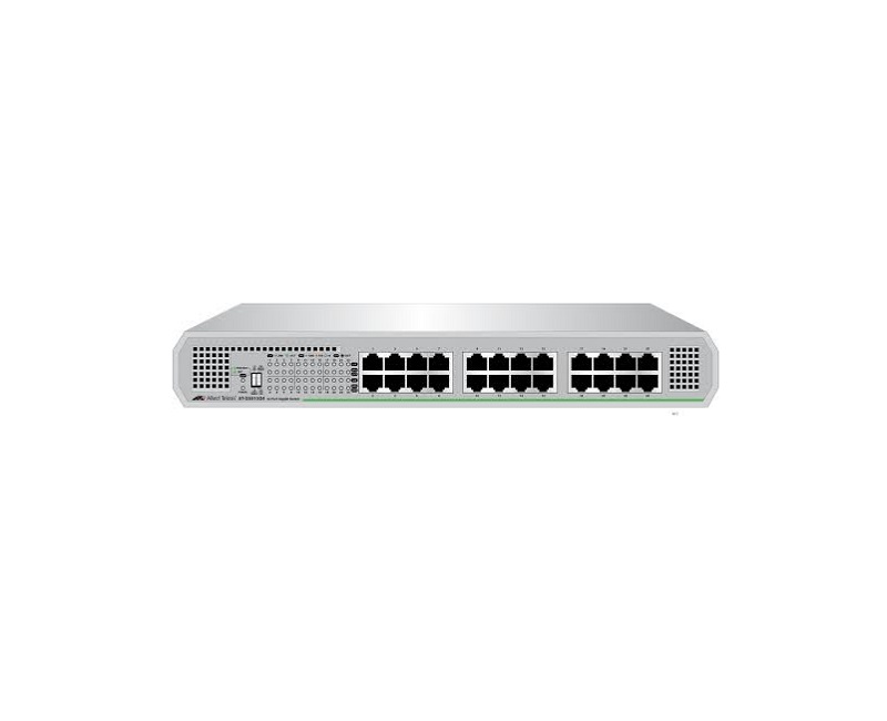 AT-GS910/24 Switch Allied Telesis 24 Ports 10/100/1000T unmanaged
