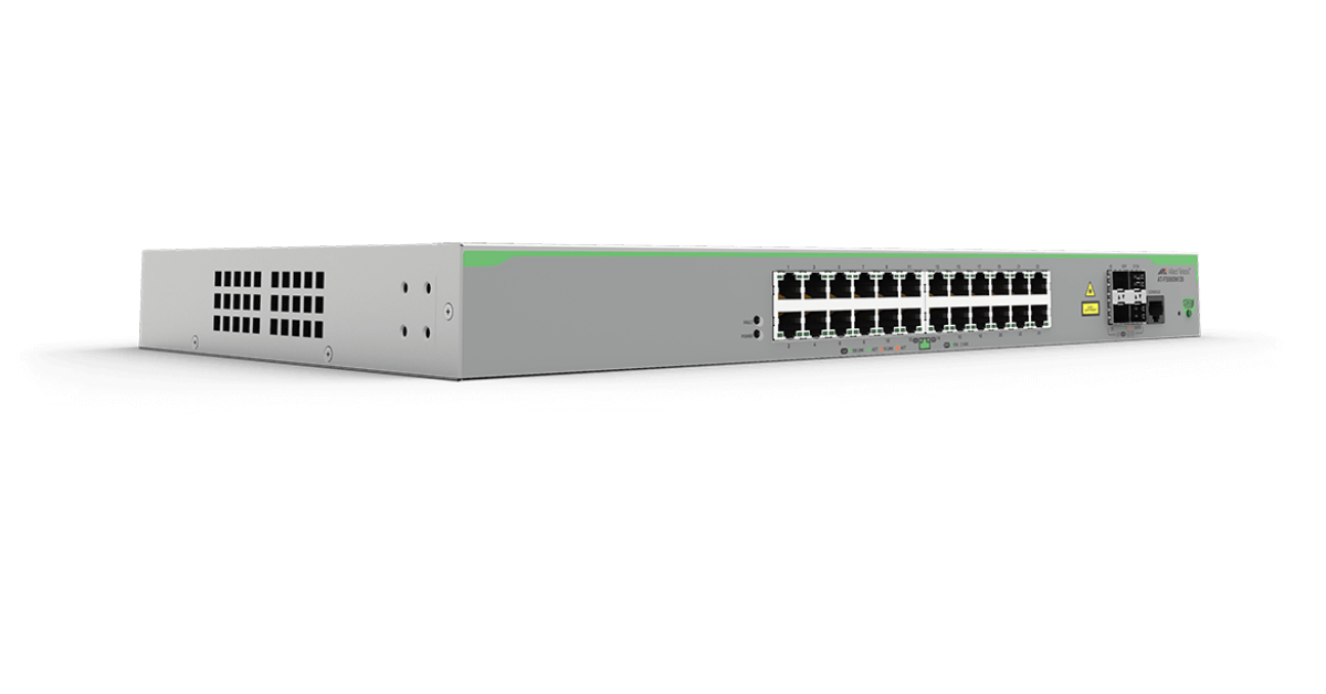 AT-FS980M/28 Allied Telesis 24 Ports 10/100TX switch with 4 SFP uplinks