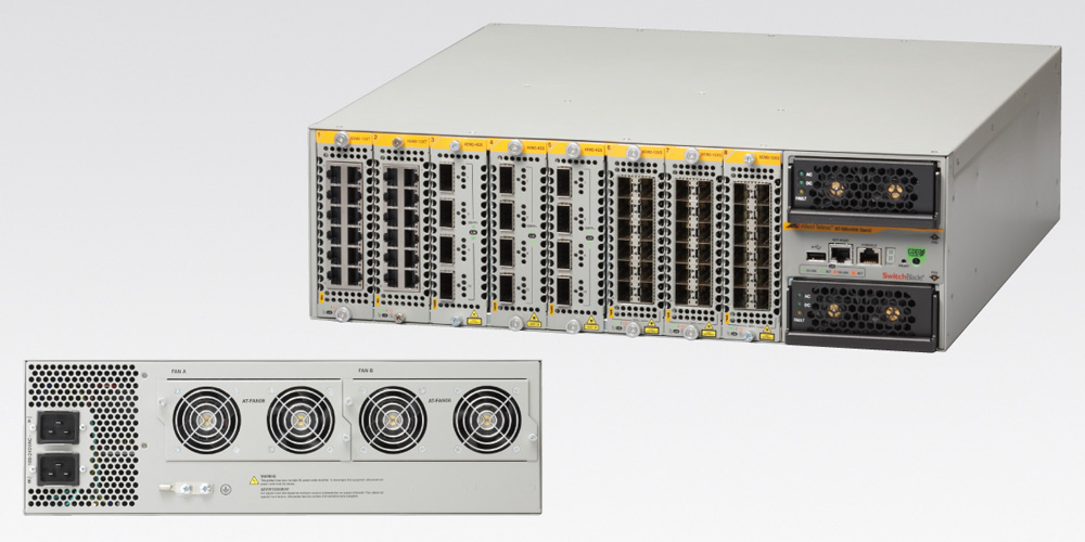 AT-SBx908GEN2 Switch Allied Telesis 8 Slot, High capacity Layer 3+ modular chassis