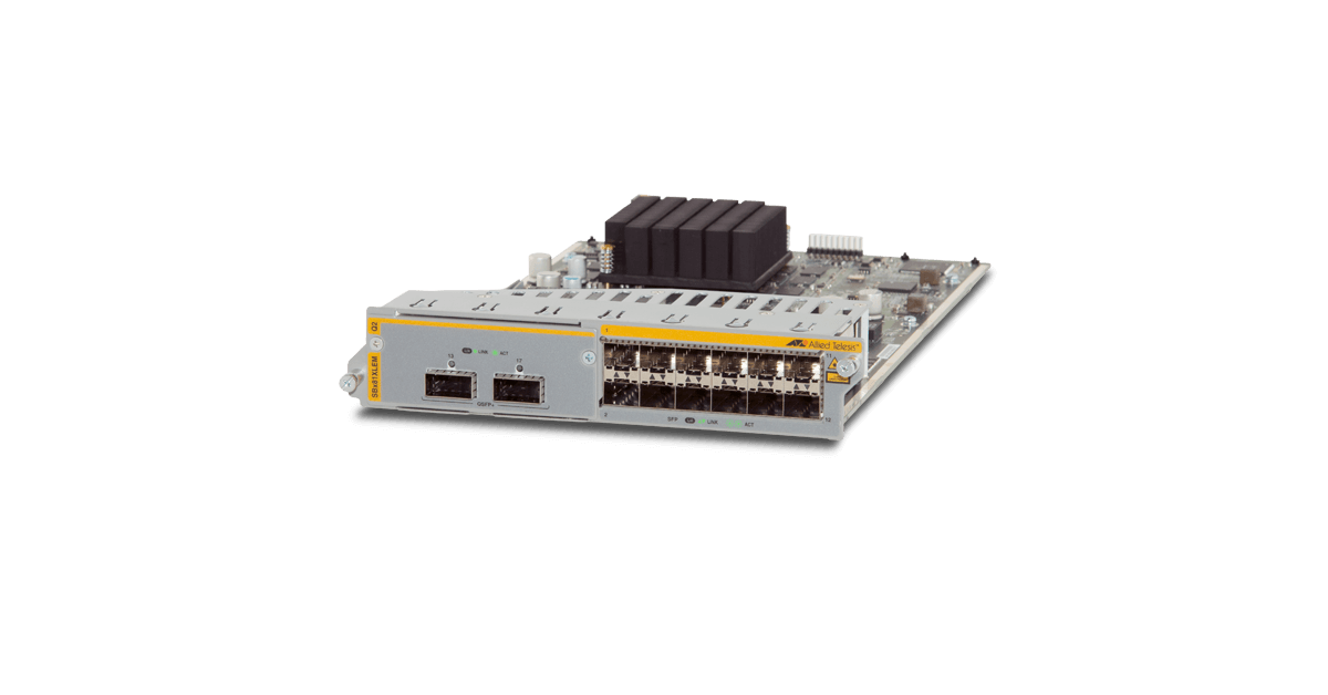 AT-SBx81XLEM/Q2 Allied Telesis 2 x 40G QSFP+ Expansion Network Module
