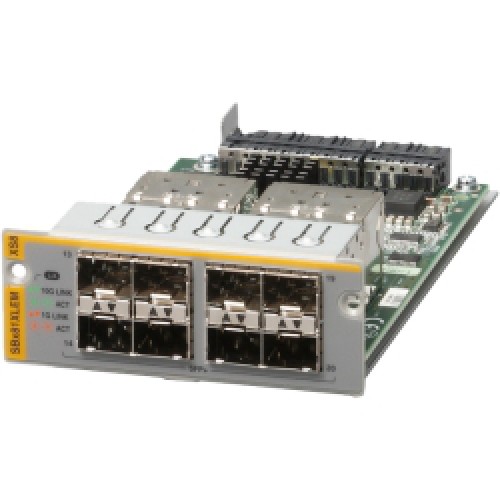 AT-SBx81XLEM/XS8 Allied Telesis 8 Ports 1/10G SFP+ expansion module