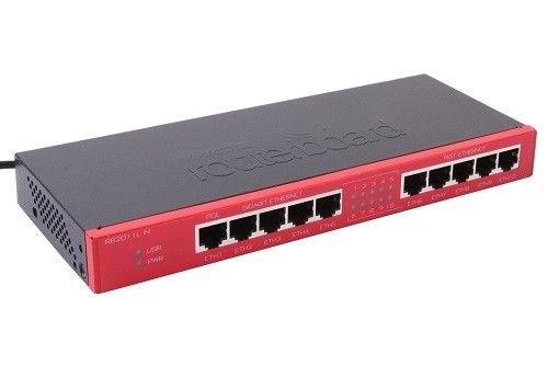 RB2011iL-IN Router Mikrotik 5 Port FE and 5 Port GE with PoE RouterOS L4