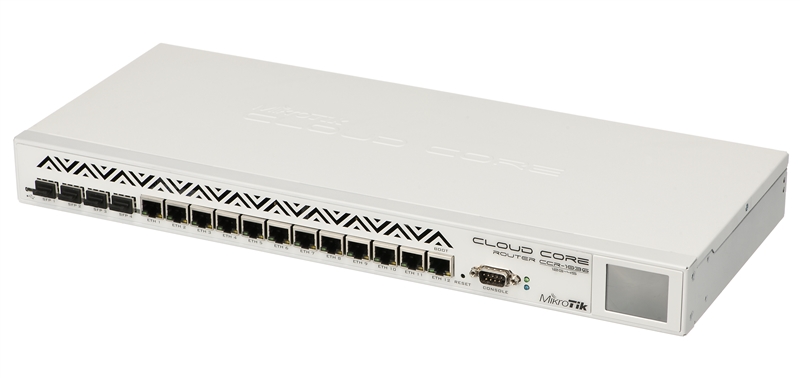 CCR1036-12G-4S-EM Router Mikrotik 12 Port 1G Ethernet, 4 Port SFP cages