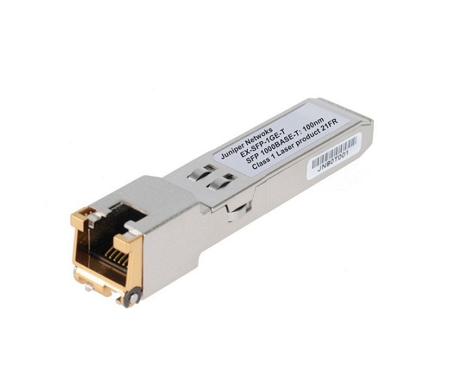 Module Juniper EX-SFP-1GE-T SFP 1000Base-T Copper 100m RJ45