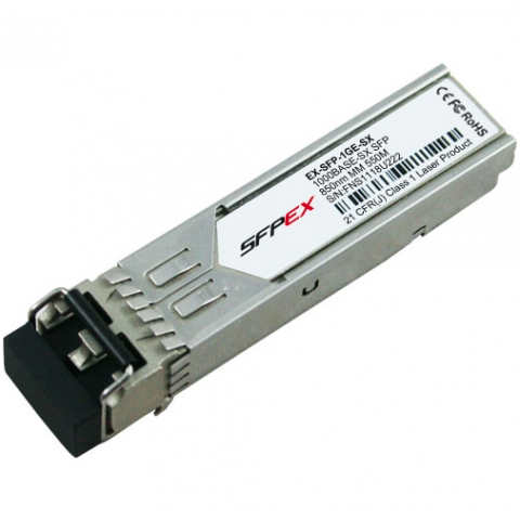 Module Juniper SRX-SFP-1GE-LX-ET SFP 1000Base-LX Gigabit Ethernet Optic - Extended temperature