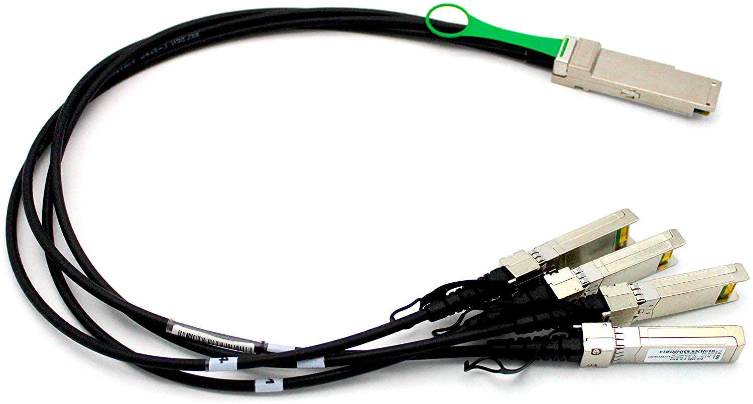 DAC Fortinet FG-TRAN-QSFP-4XSFP 40GE QSFP+ to 4x 10GE SFP+ 1m