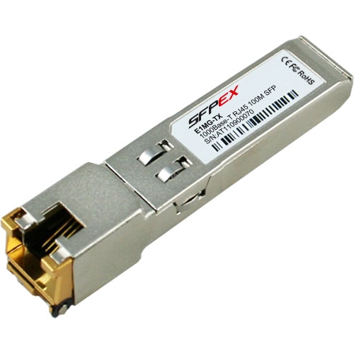 E1MG-TX Module quang Brocade 1000BASE-TX SFP Copper, RJ-45 Connector