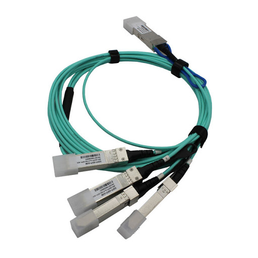 E100G-QSFP-4SFP-P-0501 Ruckus 4x25GE Direct Attached QSFP28 to 4 SFP28 PASSIVE Copper Breakout Cable