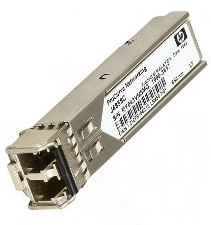 Module HPE X121 1000BASE-SX SFP LC 850nm 550m MMF Transceiver (J4858C)