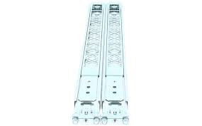 J9583A - HP X410 1U Univ 4-post Rack Mnt Kit