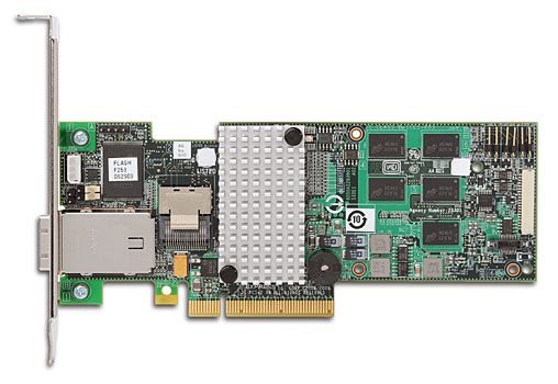 Raid Controller Card LSI MegaRAID SAS 9261-8i PCI-Express 2.0 6Gb/s LP