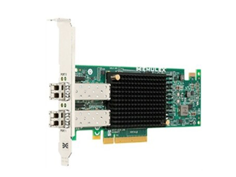 Emulex LPe31002-M6-D Dual Port 16Gb Fibre Channel HBA, Customer Install