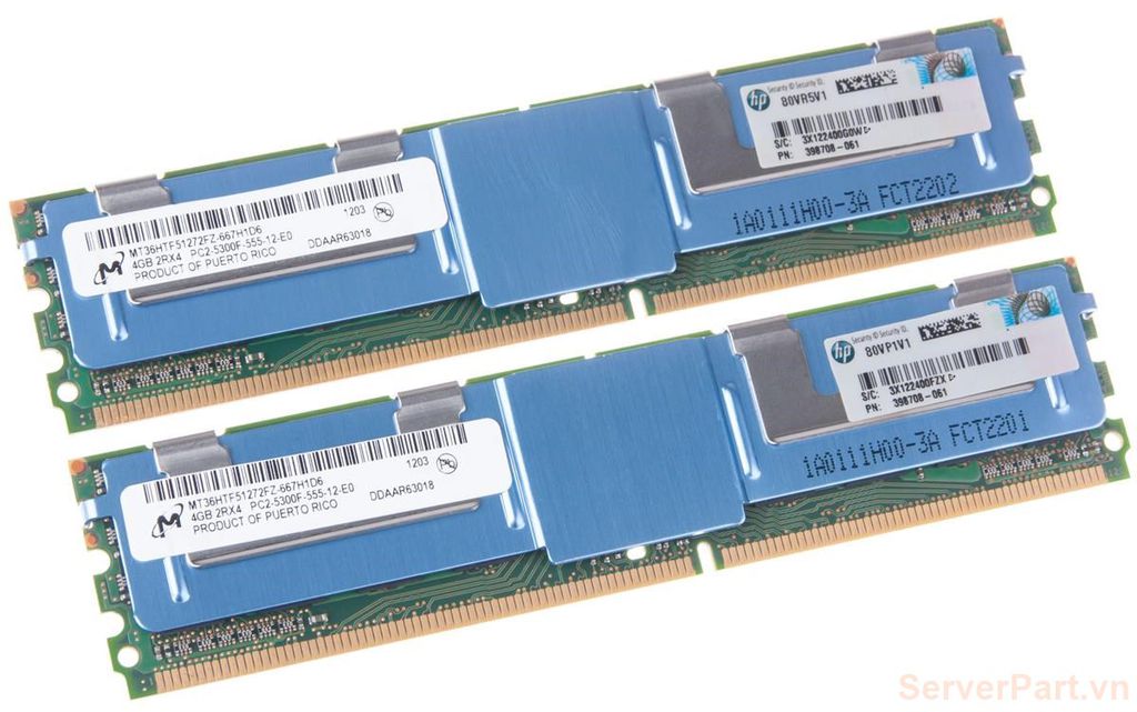 416473-001 RAM SERVER HP 8 GB FBD PC2-5300 (2 x 4 GB) Kit