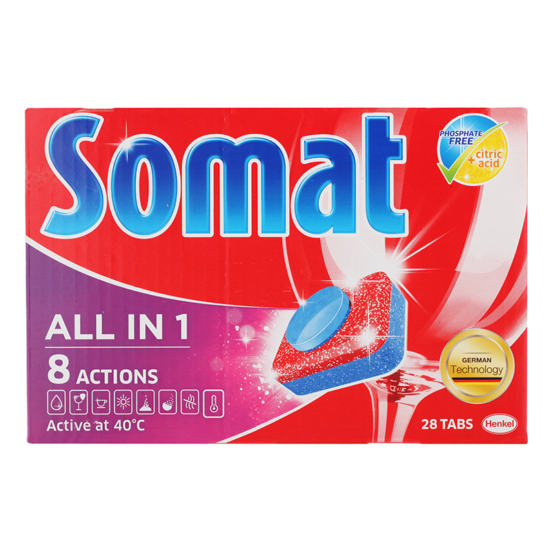 Viên Rửa Máy Rửa Chén SOMAT-504G