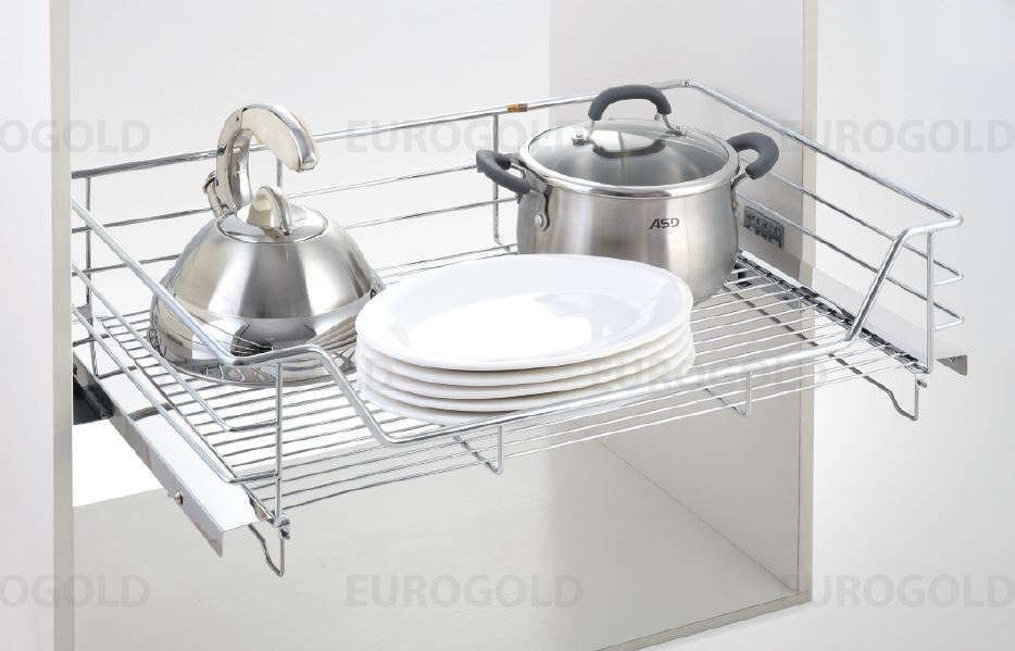 Kệ Xoong Nồi Inox Nan Âm Tủ Eurogold EG6160