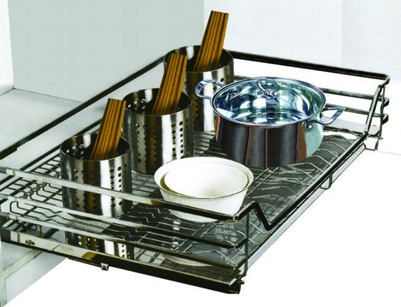 Ngăn Kéo Để Bát Đĩa Xoong Nồi Edel BS02-700