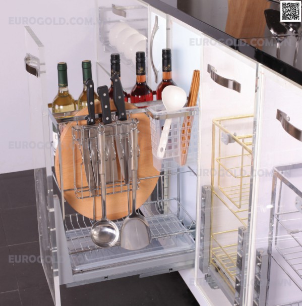 Giá Dao Thớt Chai Lọ 400mm Eurogold ES61240