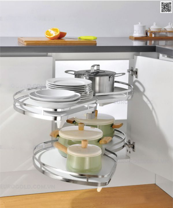 Mâm Xoay Hình Lá Trái Eurogold M0202L