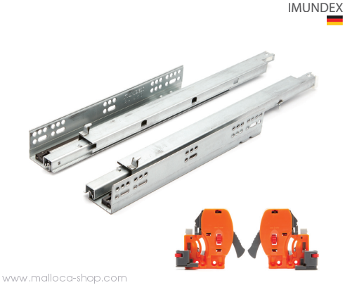 Ray Âm 500mm Giảm Chấn Mở Toàn Phần Imundex 7 272 450