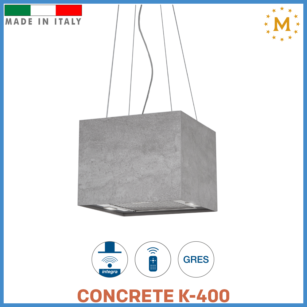 Máy Hút Mùi Malloca CONCRETE K-400