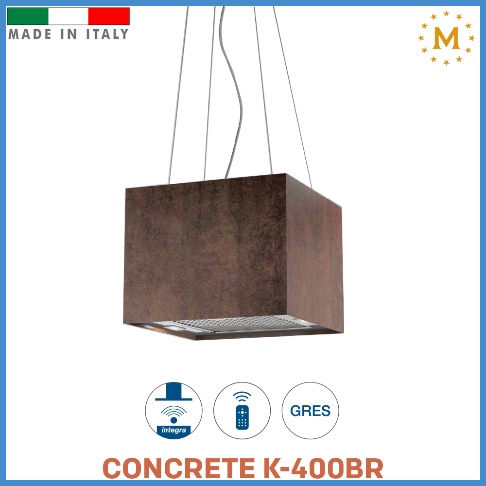 Máy Hút Mùi Malloca CONCRETE K-400BR