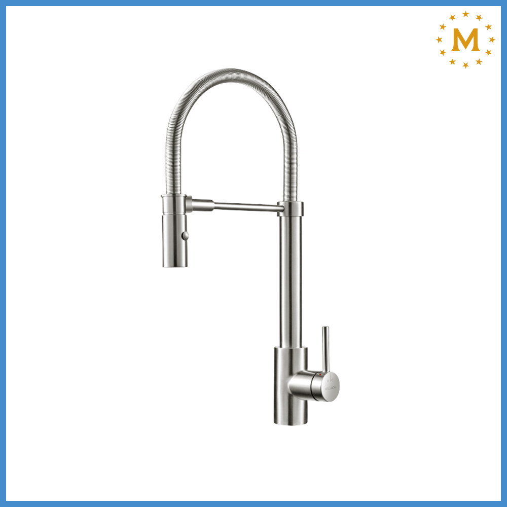 Vòi Rửa Chén Bát Inox Malloca LuxSteel K088-CS