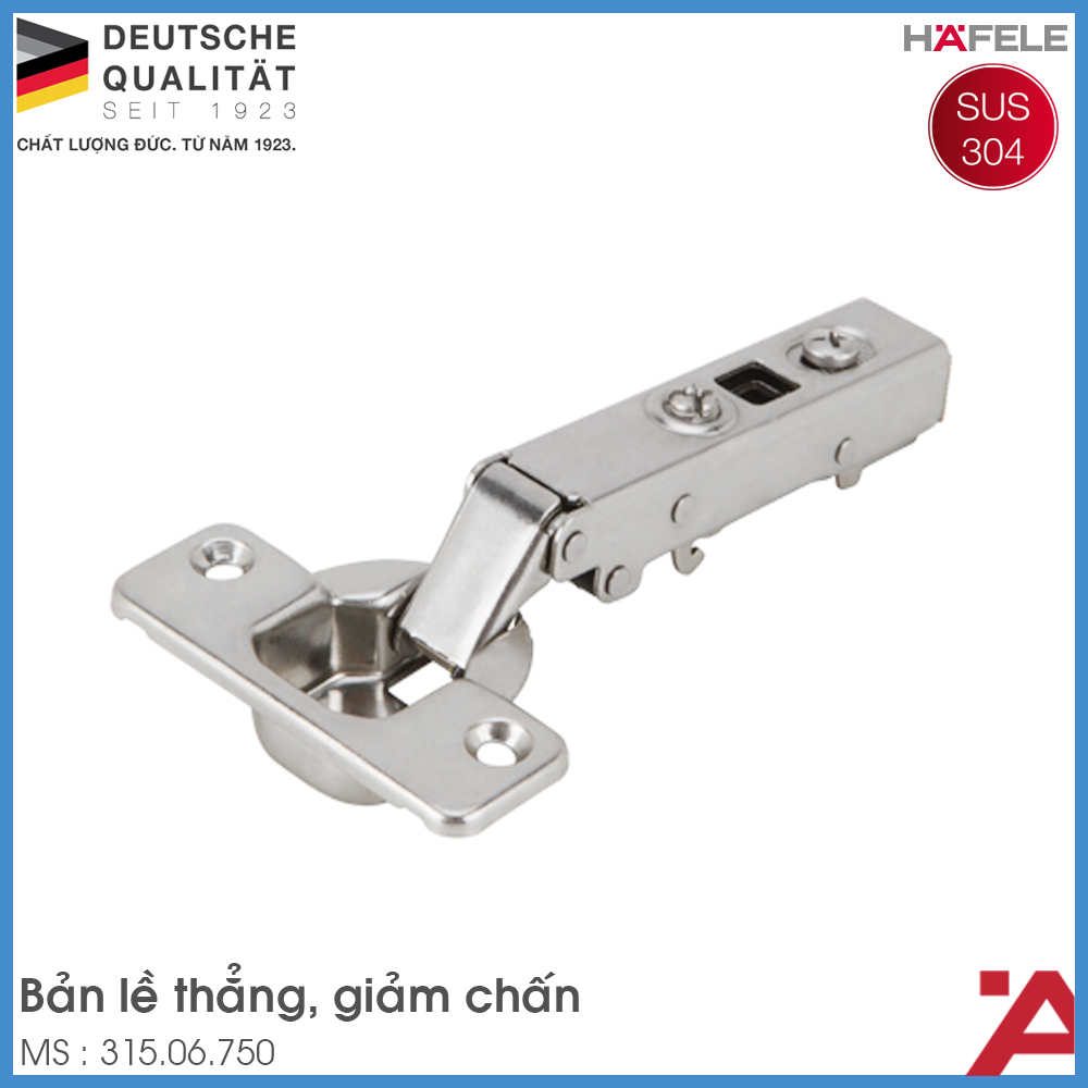 Bản Lề Tủ Trùm Ngoài Metalla SM 110° Hafele 315.06.750