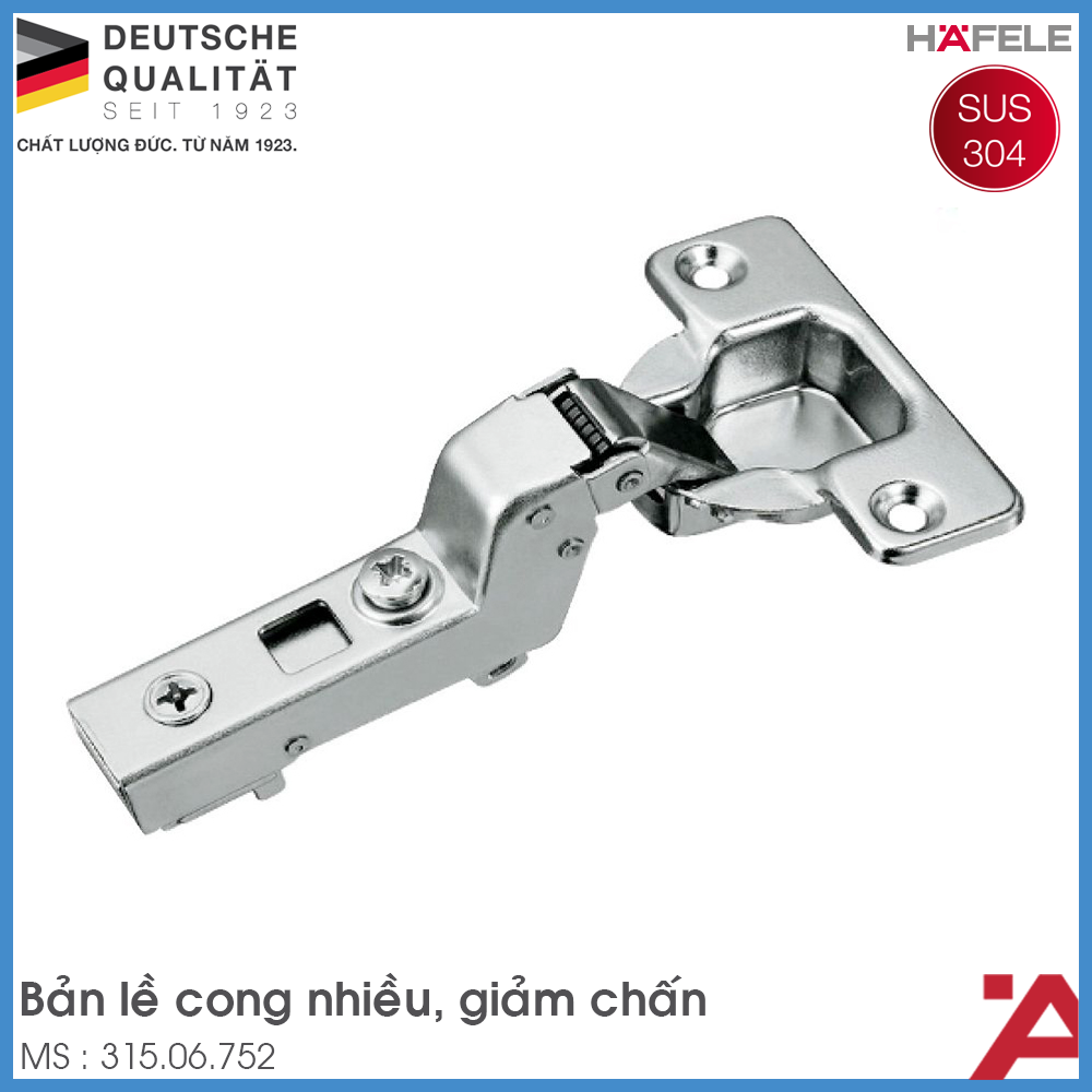 Bản Lề Tủ Lọt Lòng Metalla SM 110° Hafele 315.06.752