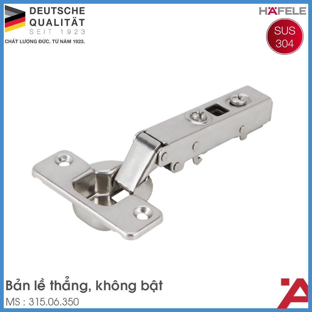 Bản Lề Tủ Trùm Ngoài Metalla SM 110° Hafele 315.06.350