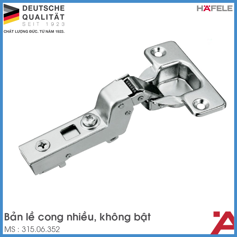 Bản Lề Tủ Lọt Lòng Metalla SM 110° Hafele 315.06.352