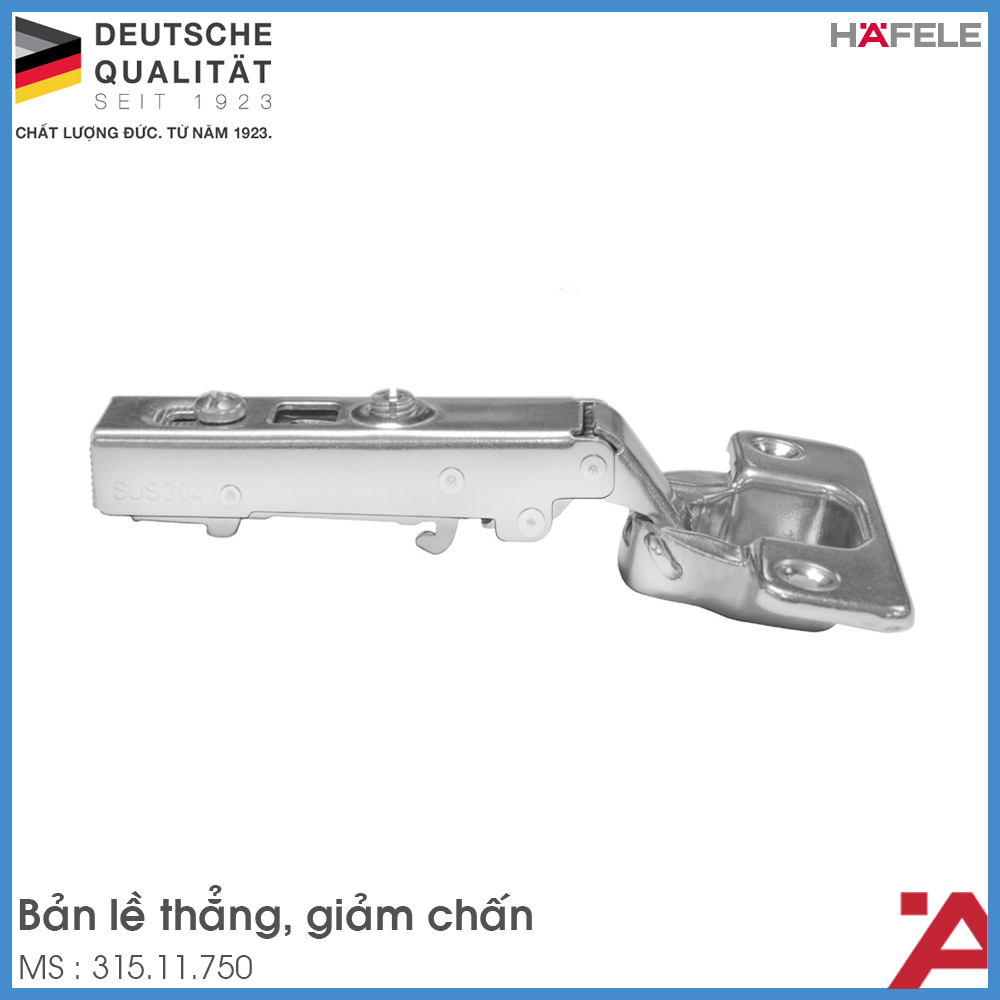 Bản Lề Tủ Trùm Ngoài Metalla SM 110° Hafele 315.11.750