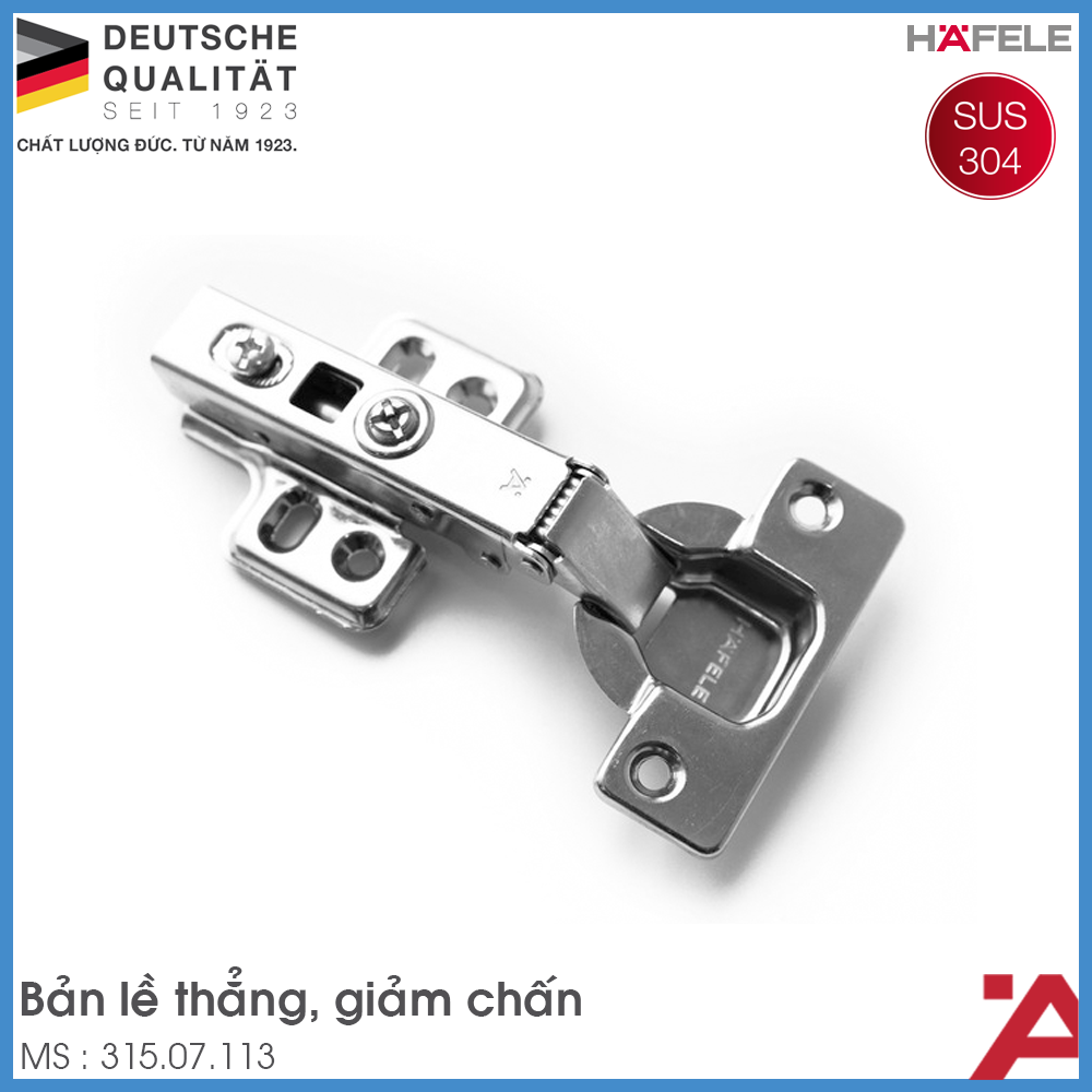 Bản Lề Trùm Ngoài Metalla SM DIY 110º Hafele 315.07.113