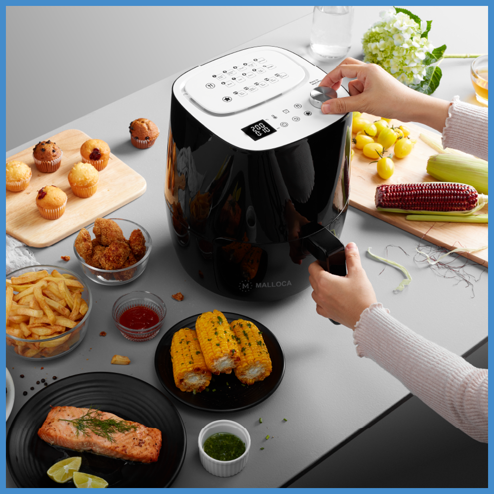 Nồi Chiên Không Dầu Malloca MAF-09B