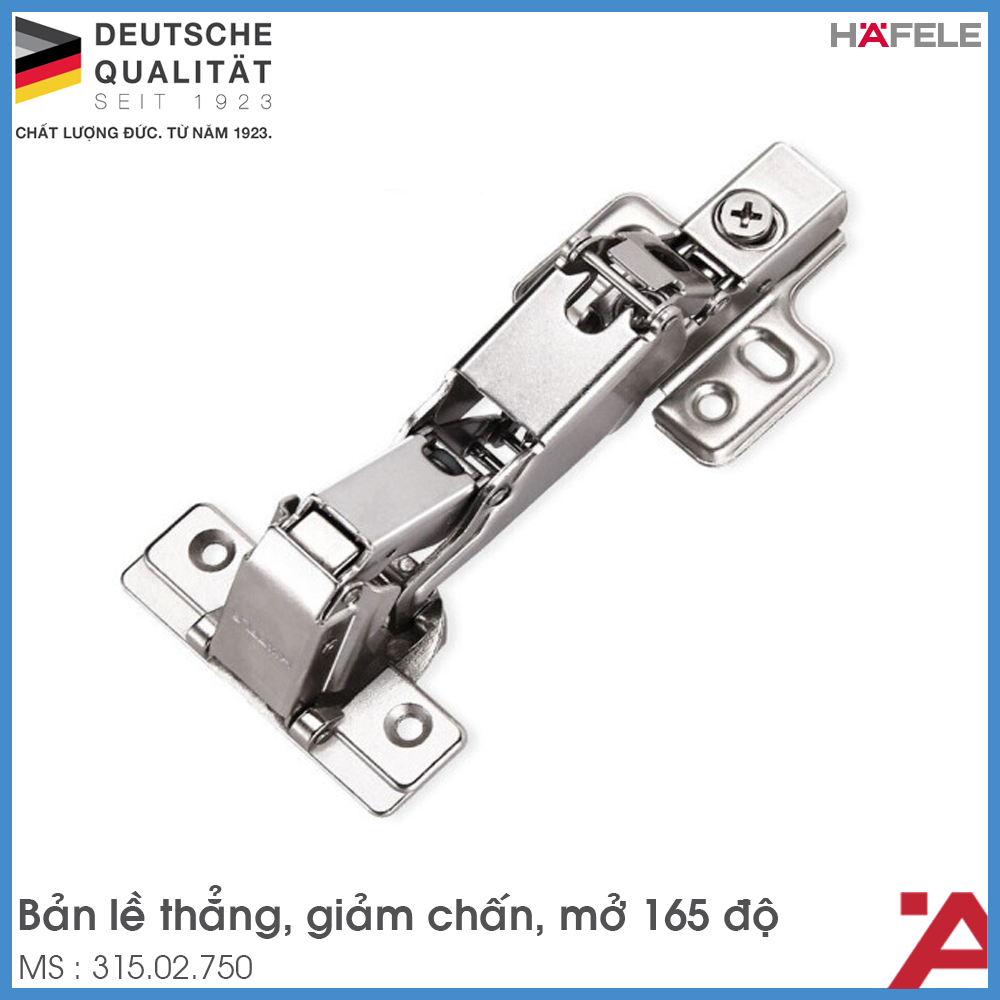 Bản Lề Trùm Ngoài Metalla SM 165º Hafele 315.02.750