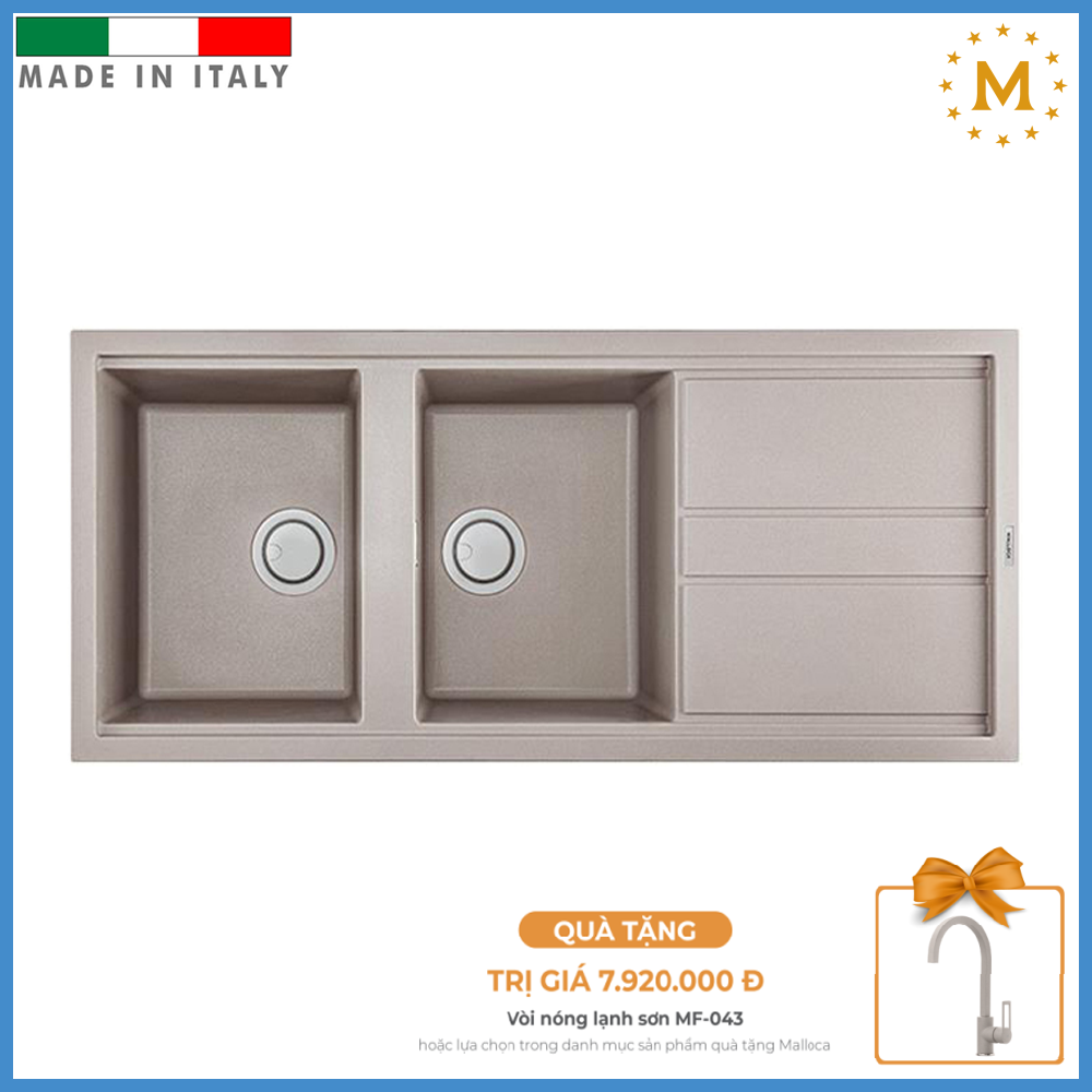 Chậu Rửa Malloca TORTORA K-50043